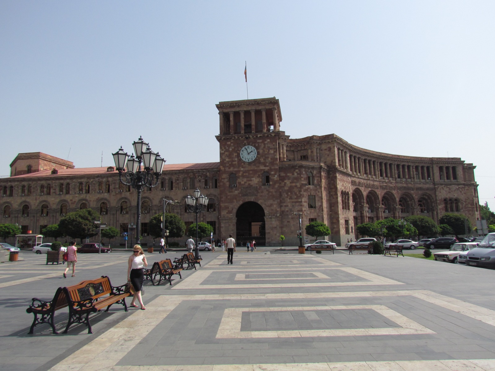 Yerevan - Republic square - Armenian government building