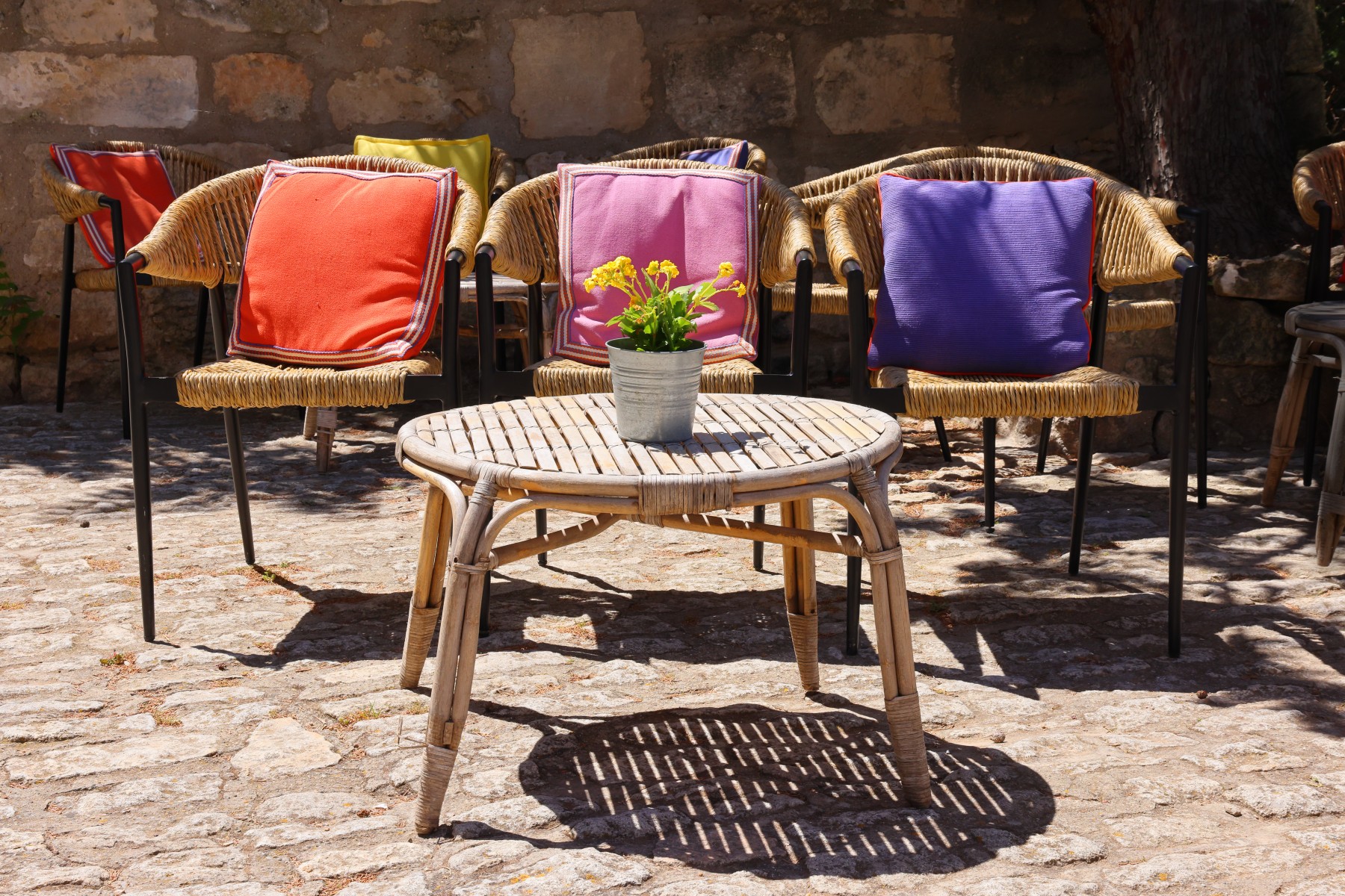 Table and chairs