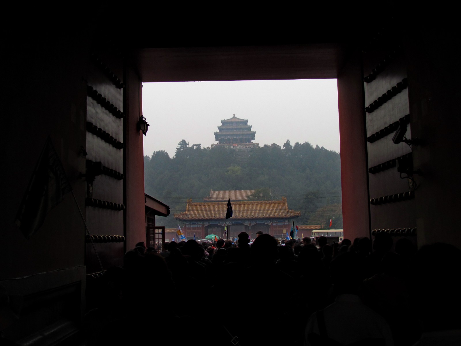 Beijing - Forbidden City - Jingshan park