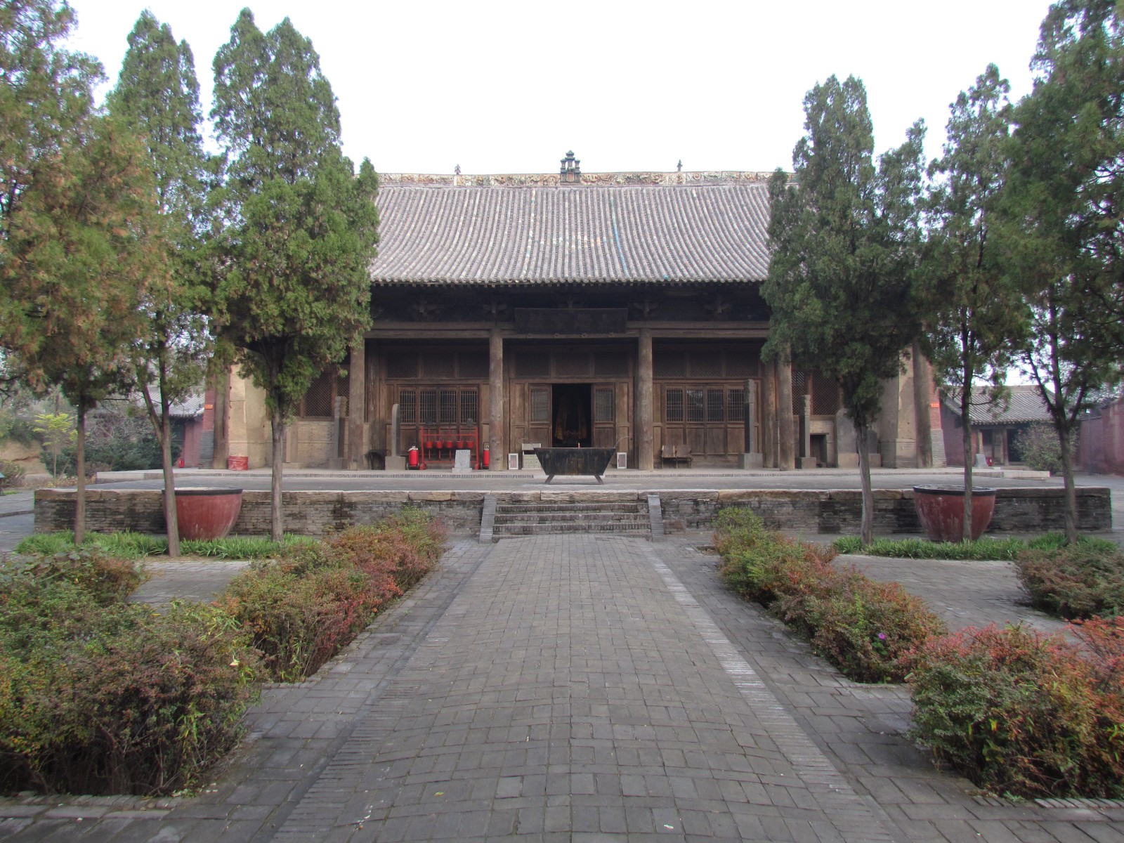 Near Pingyao - Shuanglin Buddhist temple