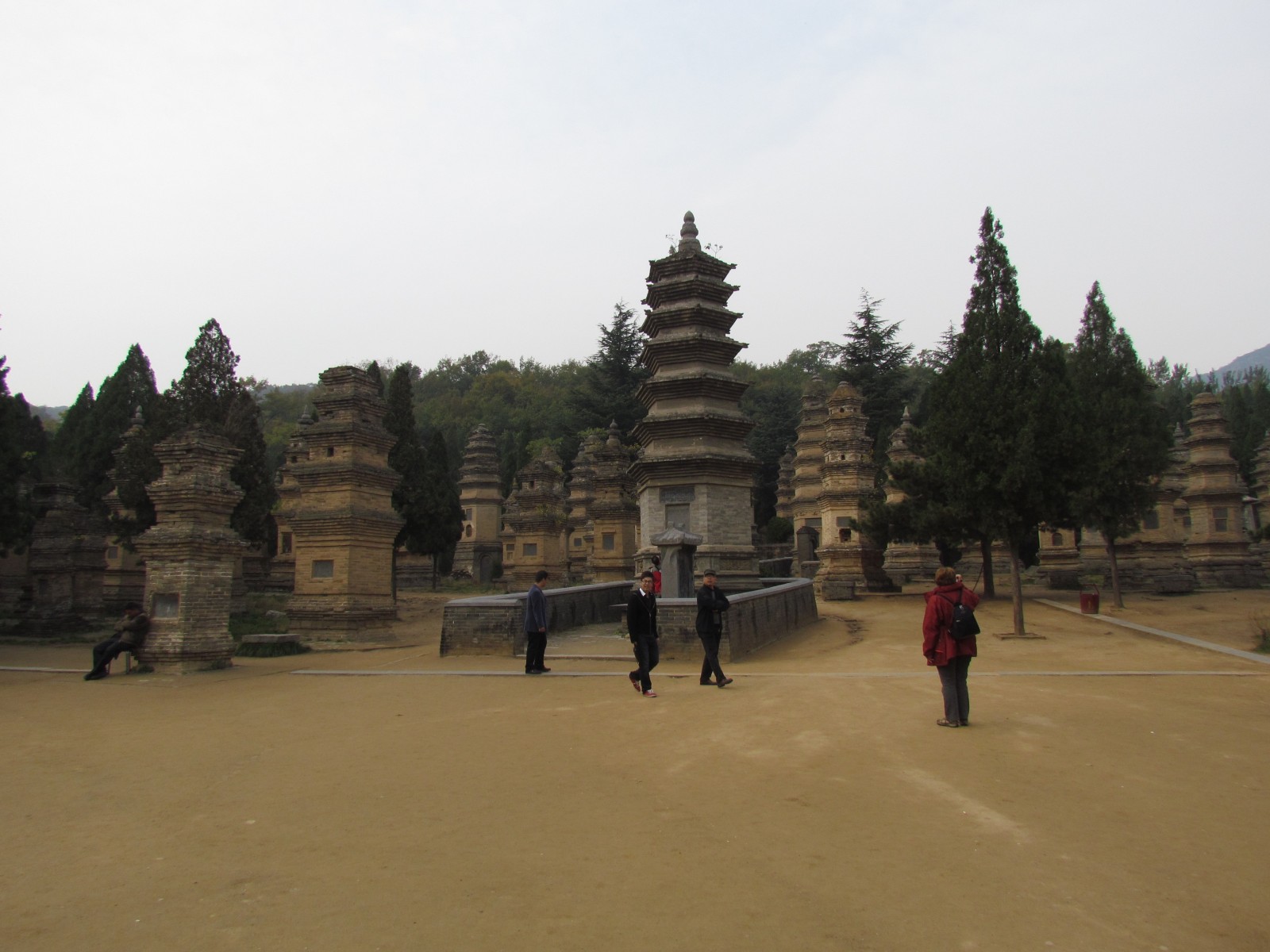 Dengfeng - Shaolin temple - Graveyard