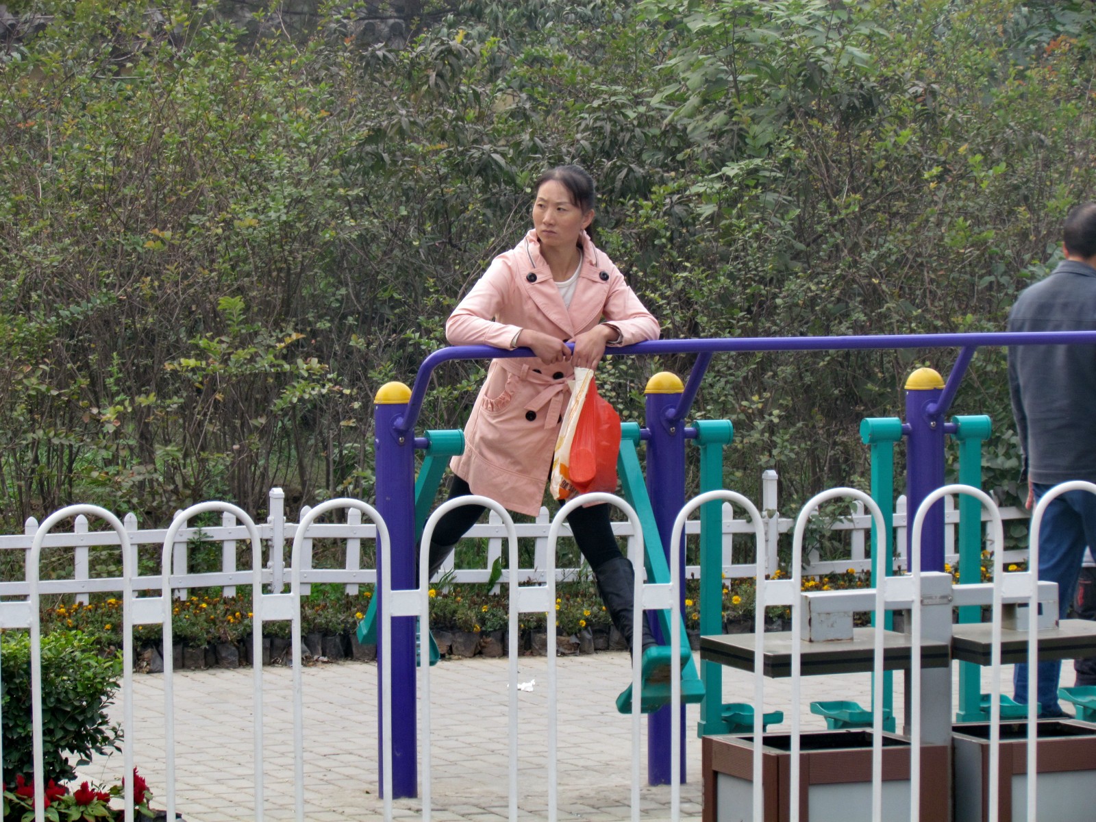 Xi'an - Gym in the park