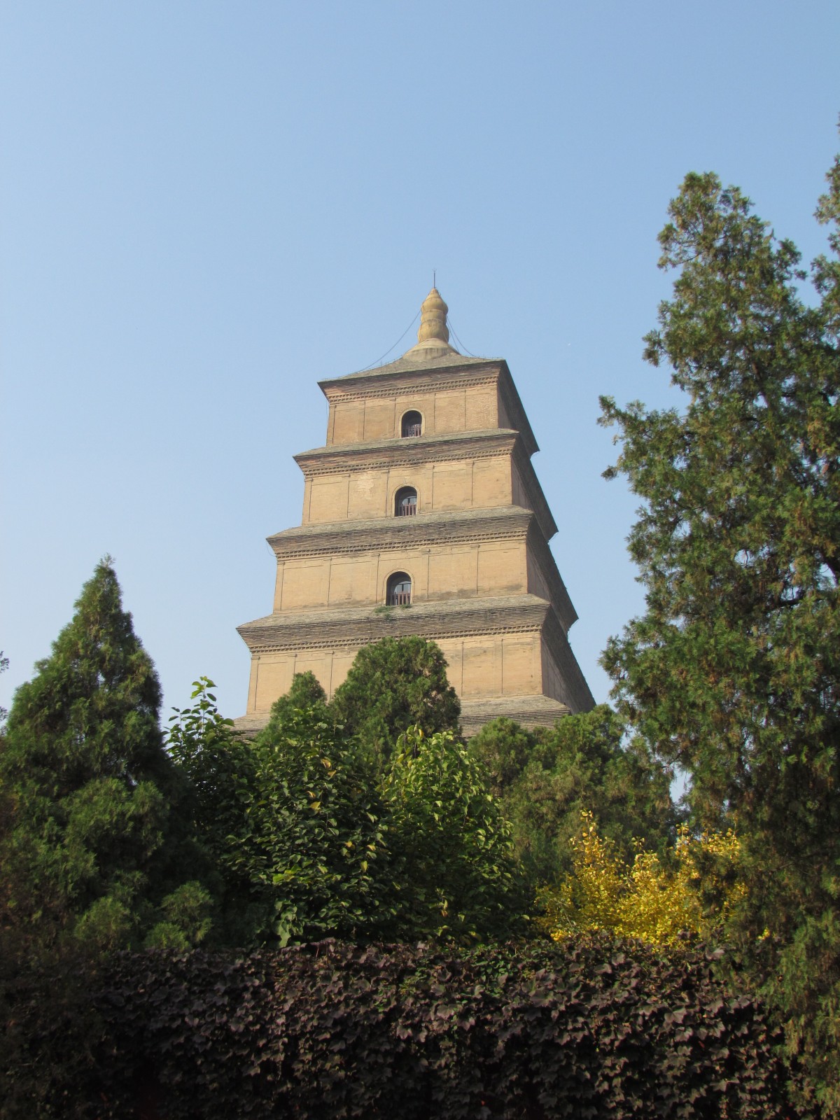Xi'an - Near Giant Wild Goose pagoda