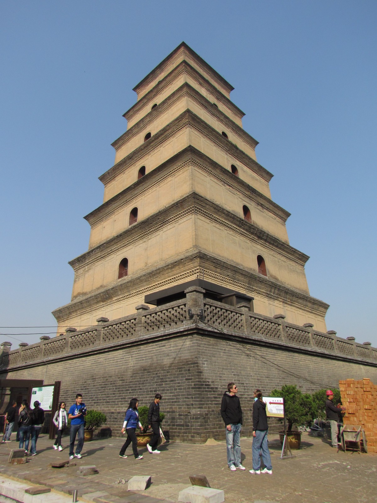 Xi'an - Giant Wild Goose pagoda