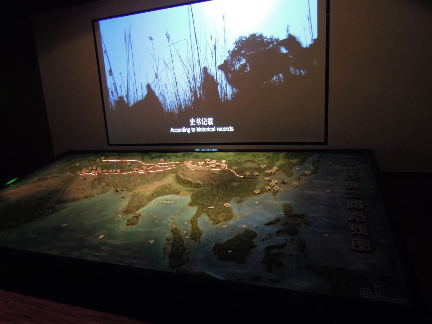 Xi'an - Museum - Silk road