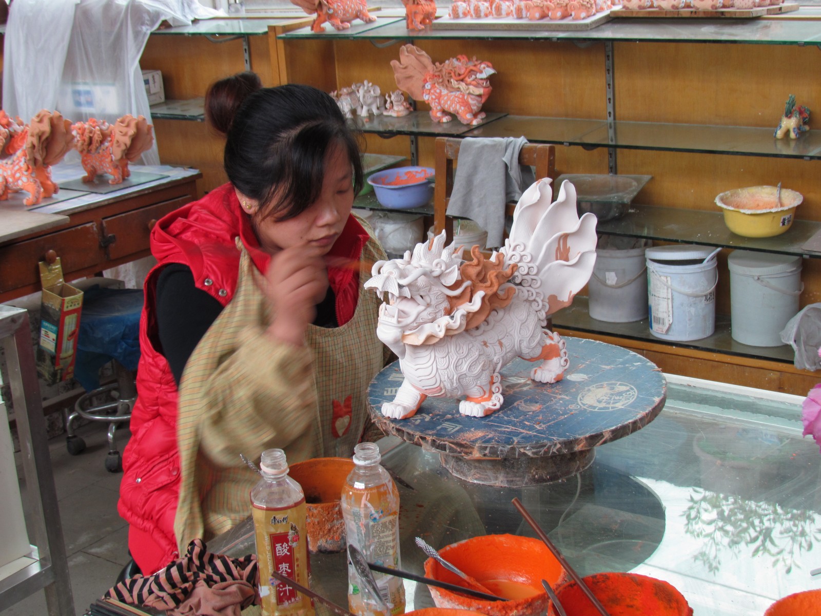 Near Xi'an - Terracota workshop