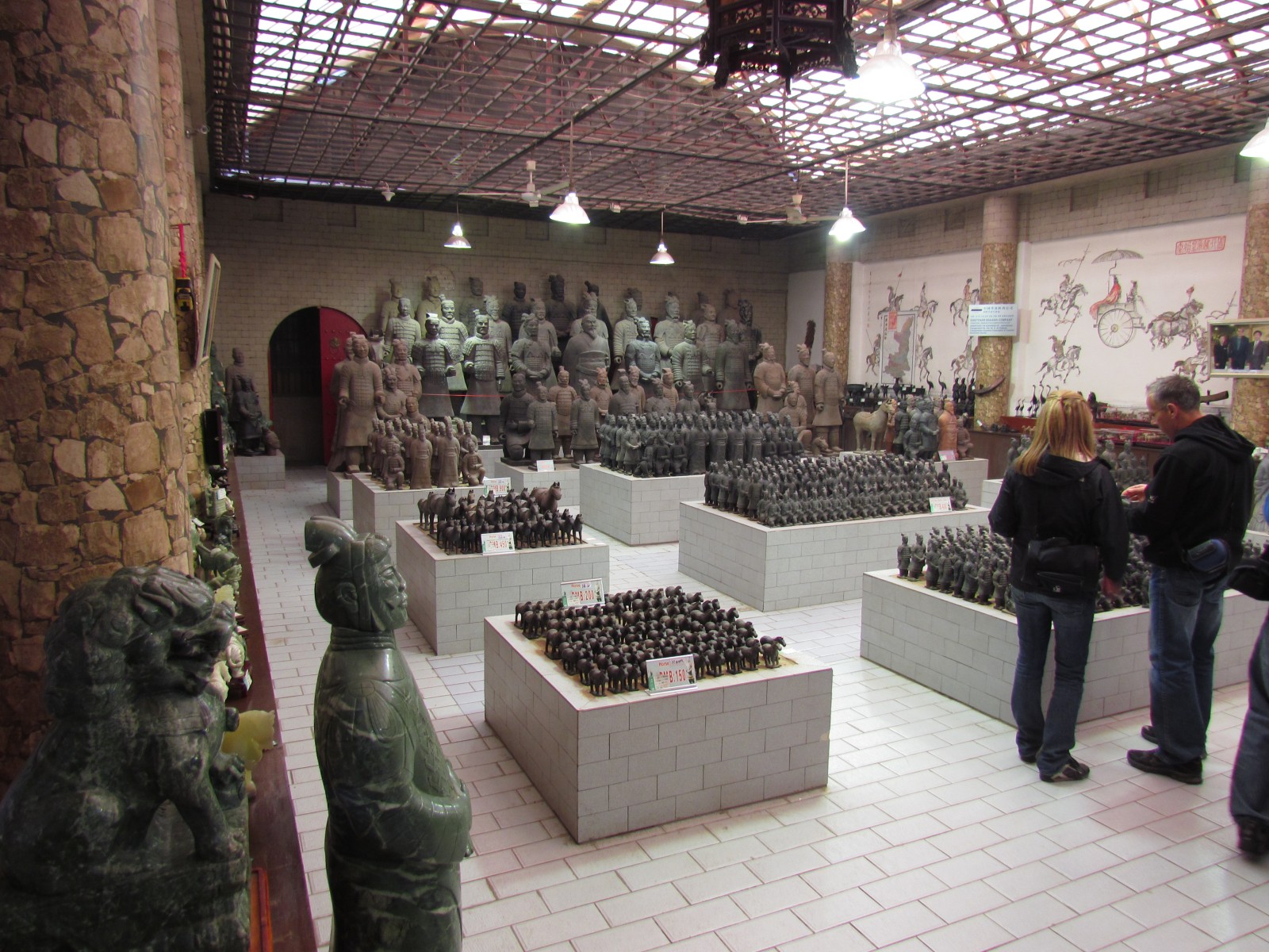 Near Xi'an - Terracota workshop