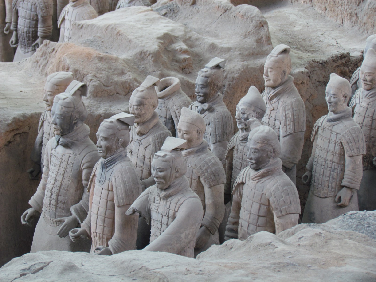 Near Xi'an - Terracota army complex