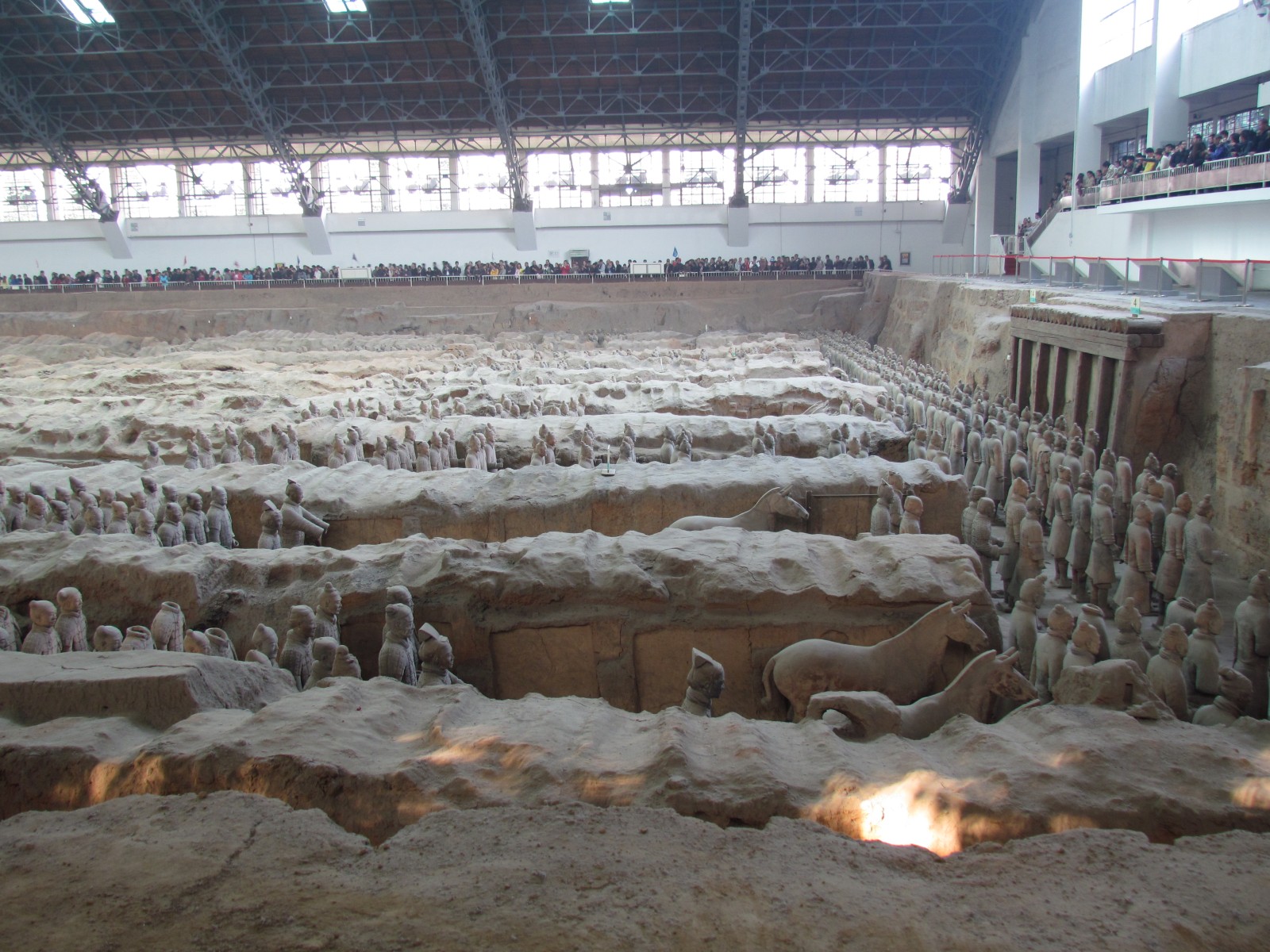 Near Xi'an - Terracota army complex