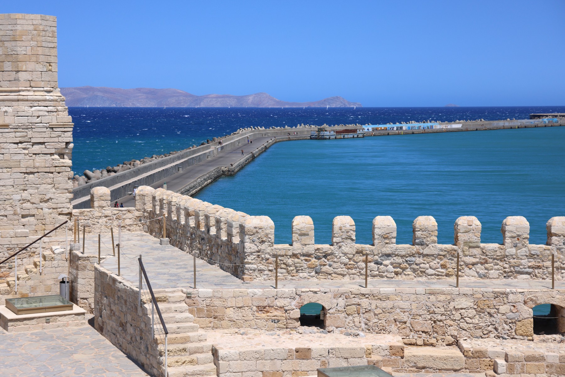 Heraklion - Rocca a Mare Fortress - Breakwater