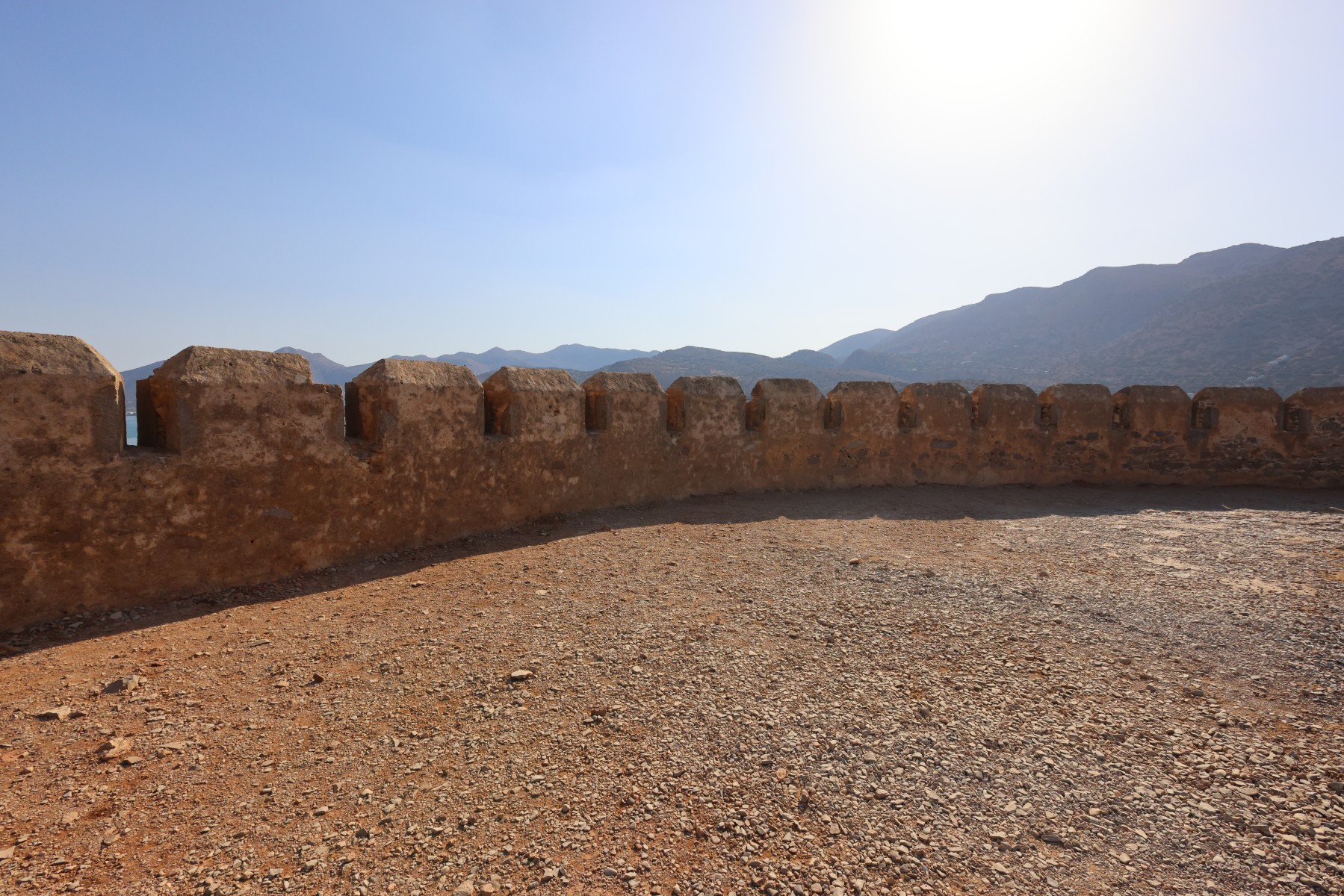 Spinalonga - Bastion - Embrasures