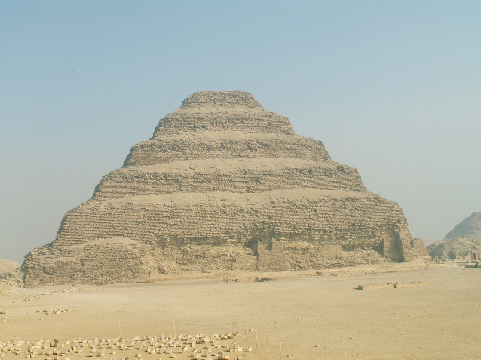 Sakkara - Pharaoh Djoser's pyramid