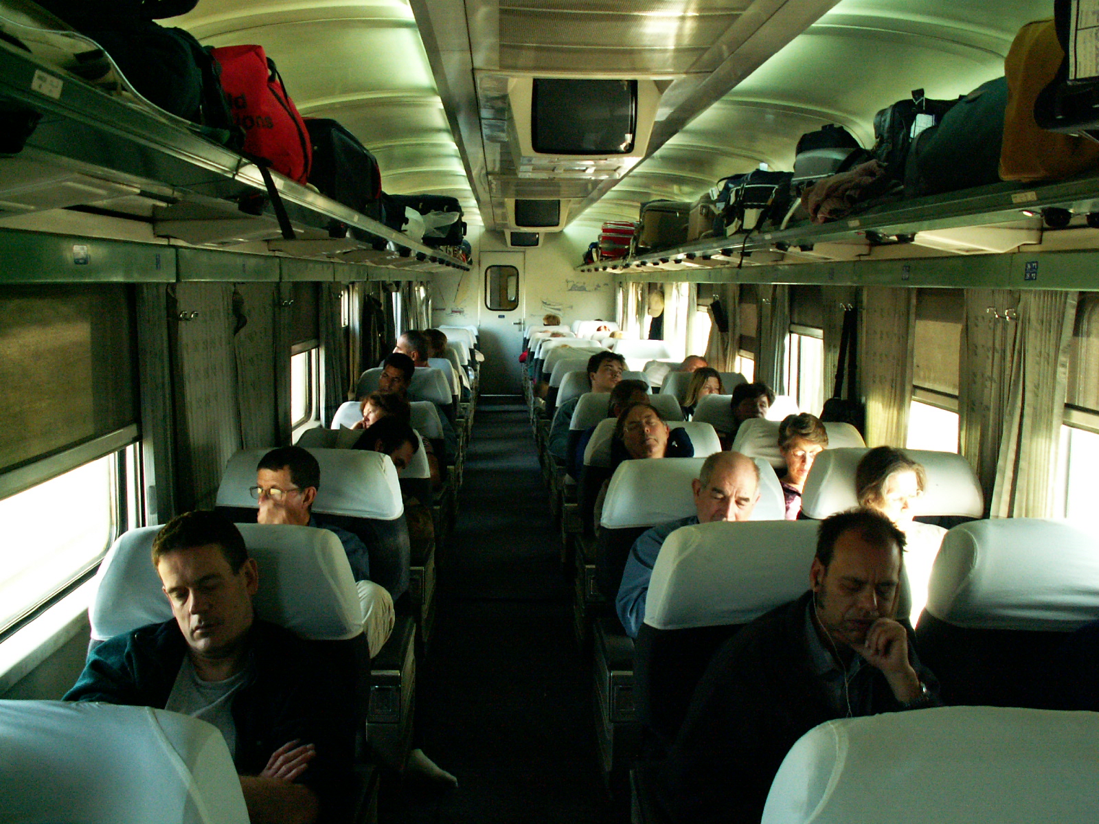 Train between Cairo and Aswan