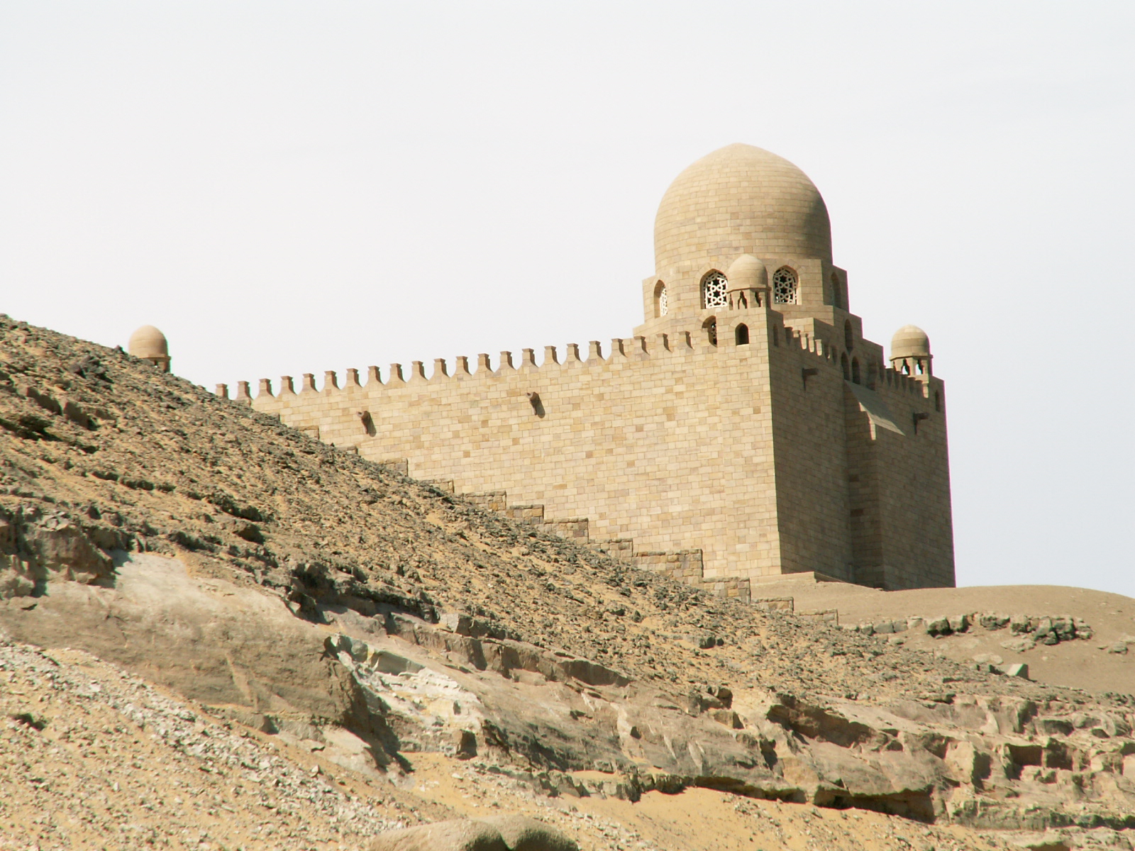 Aswan - Aga Khan's tomb