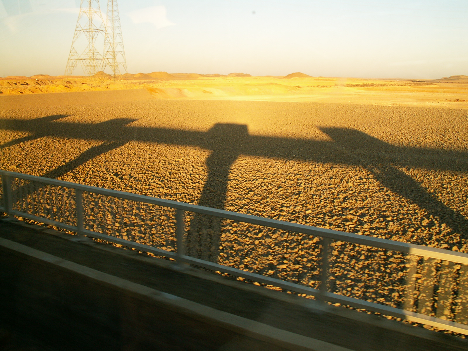 In a convoy to Abu Simbel