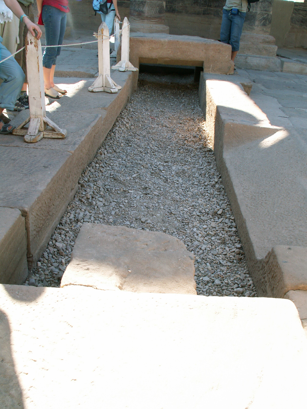 Aswan - Isis' temple on Philae - The Nilometer