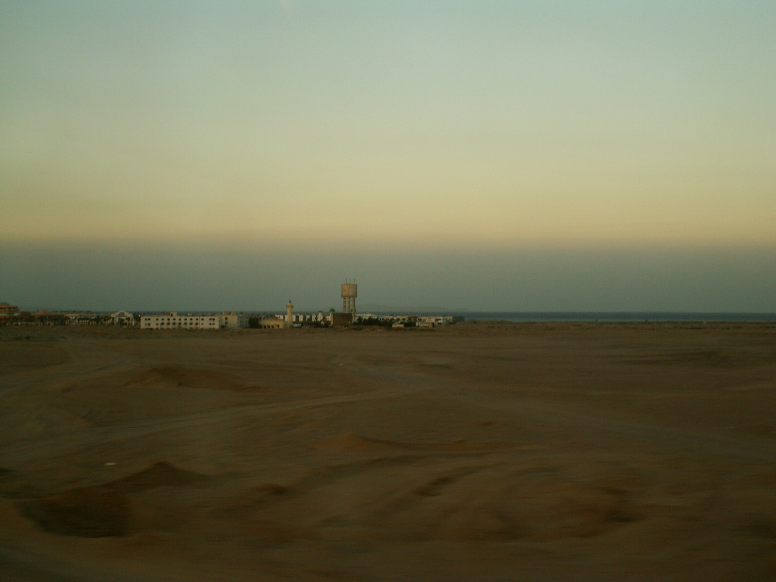 Sunset near Hurghada