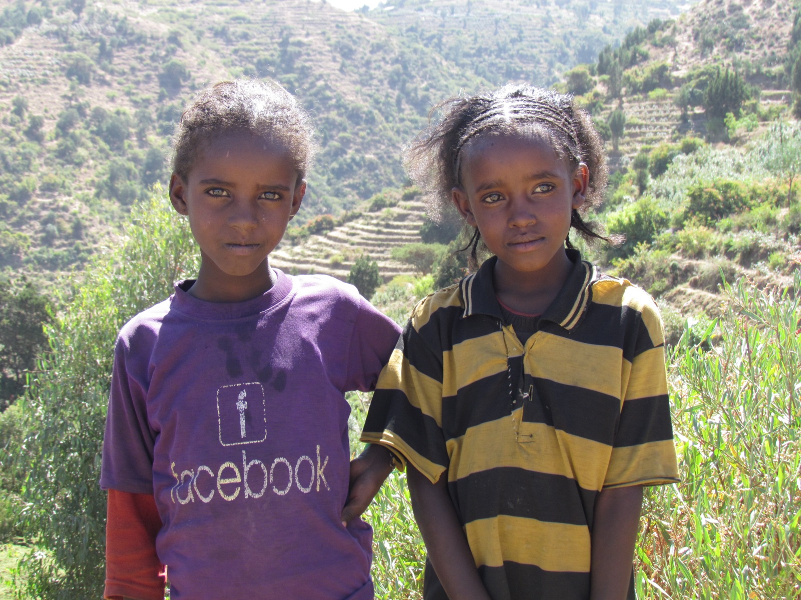 Near Dire Dawa - Local children