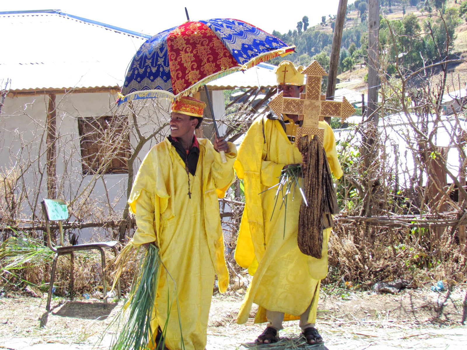 Between Harar and Awash - Christian priests