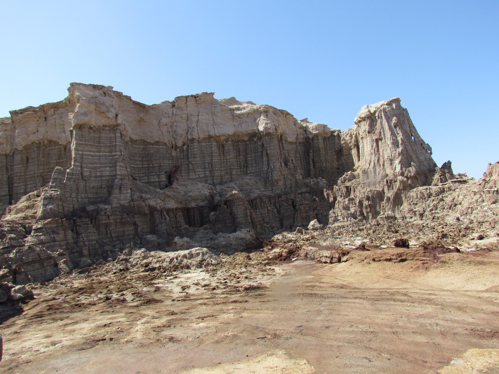 Danakil depression - Dallol - Salt hills