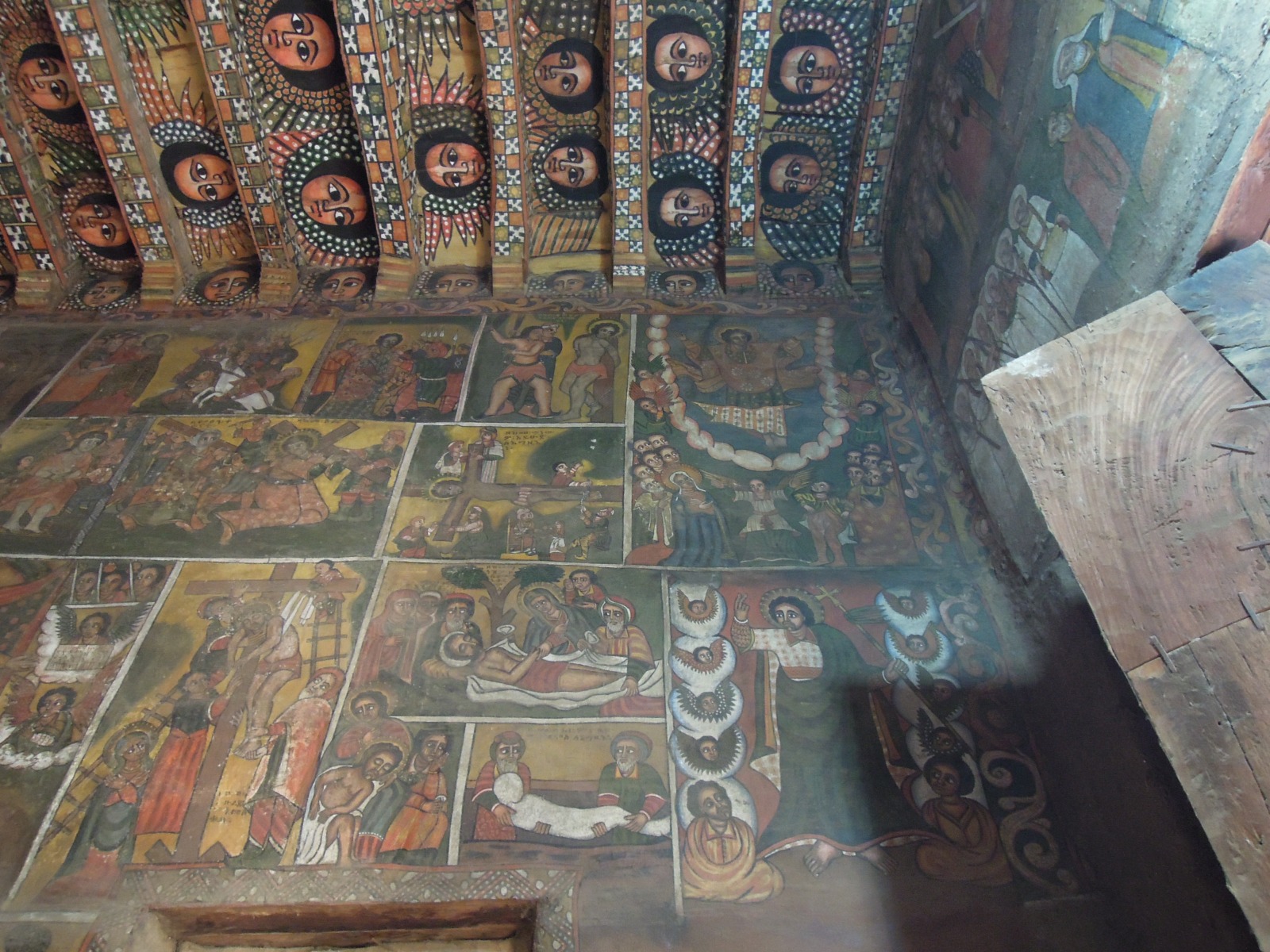 Gonder - Debre Birhan Selassie church
