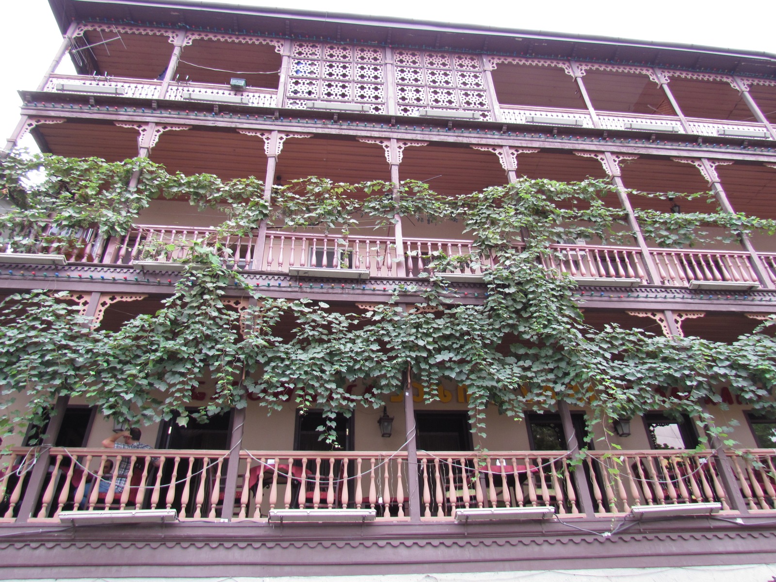 Tbilisi - Balcony at Baratashvili street