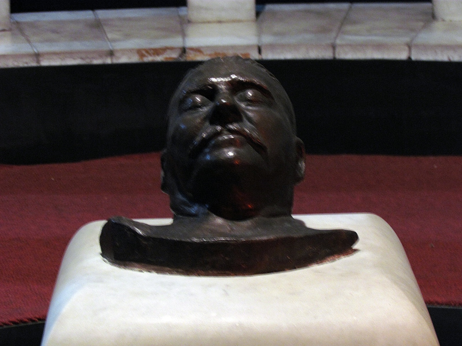 Gori - Joseph Stalin Museum - Death mask