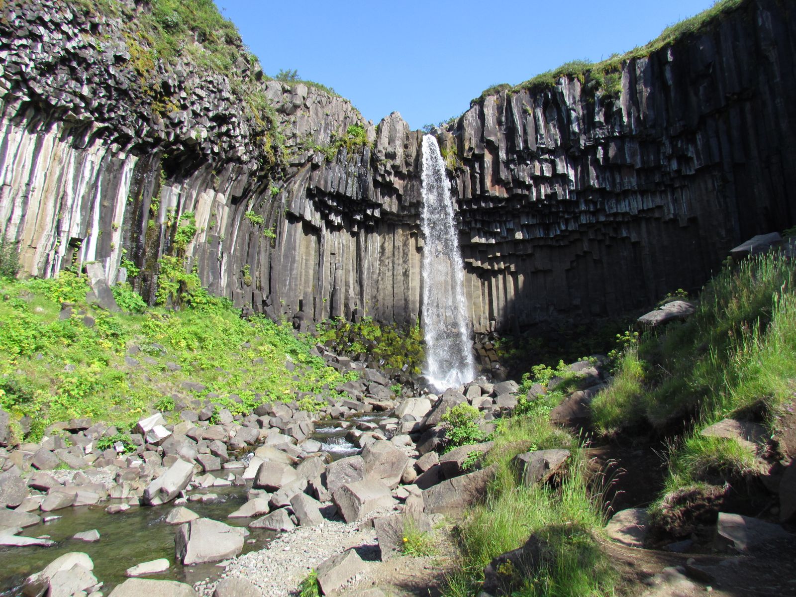 Skaftafell National Park - Svartifoss
