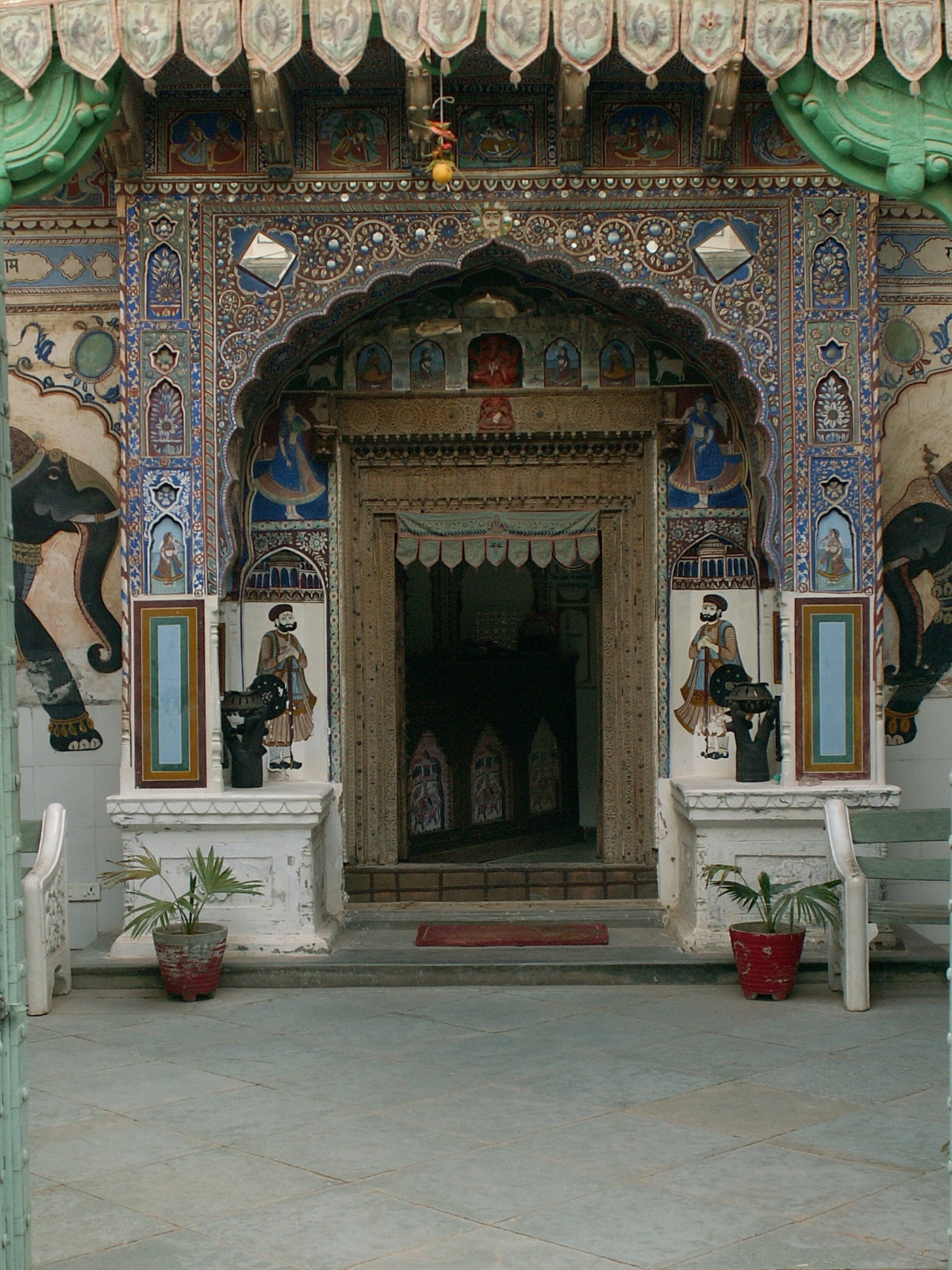 Mandawa - Haveli - Entrance