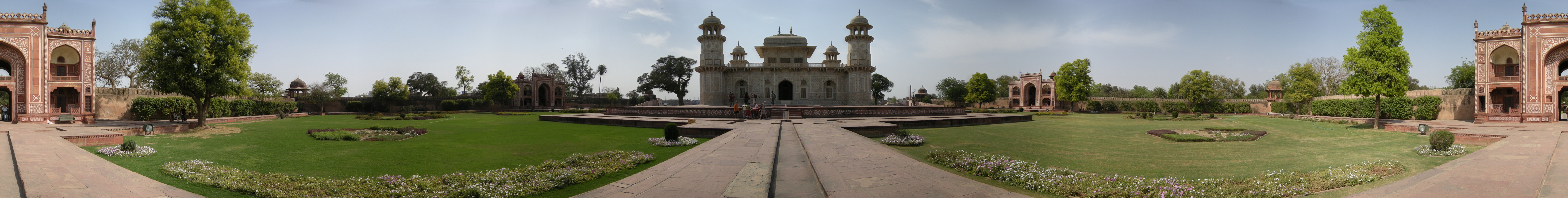 Agra - Itimad-ud-Daulah (Baby Taj) - Panorama