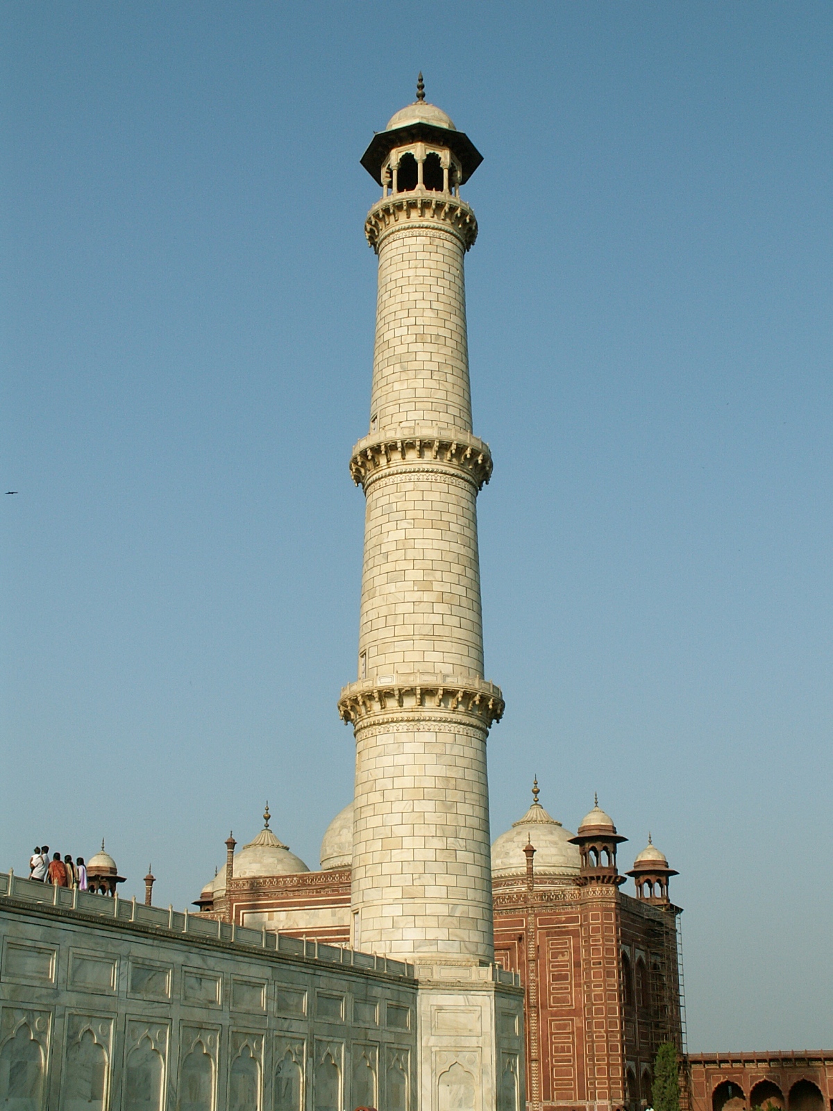 Agra - Taj Mahal - Minaret