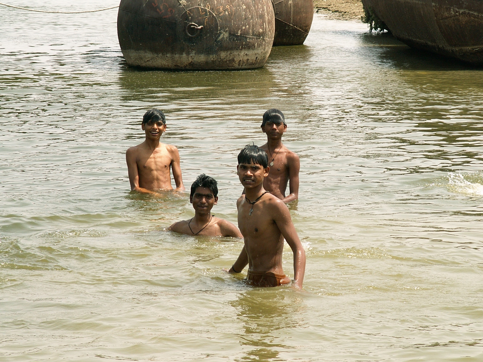 Near Varanasi - Ganges River