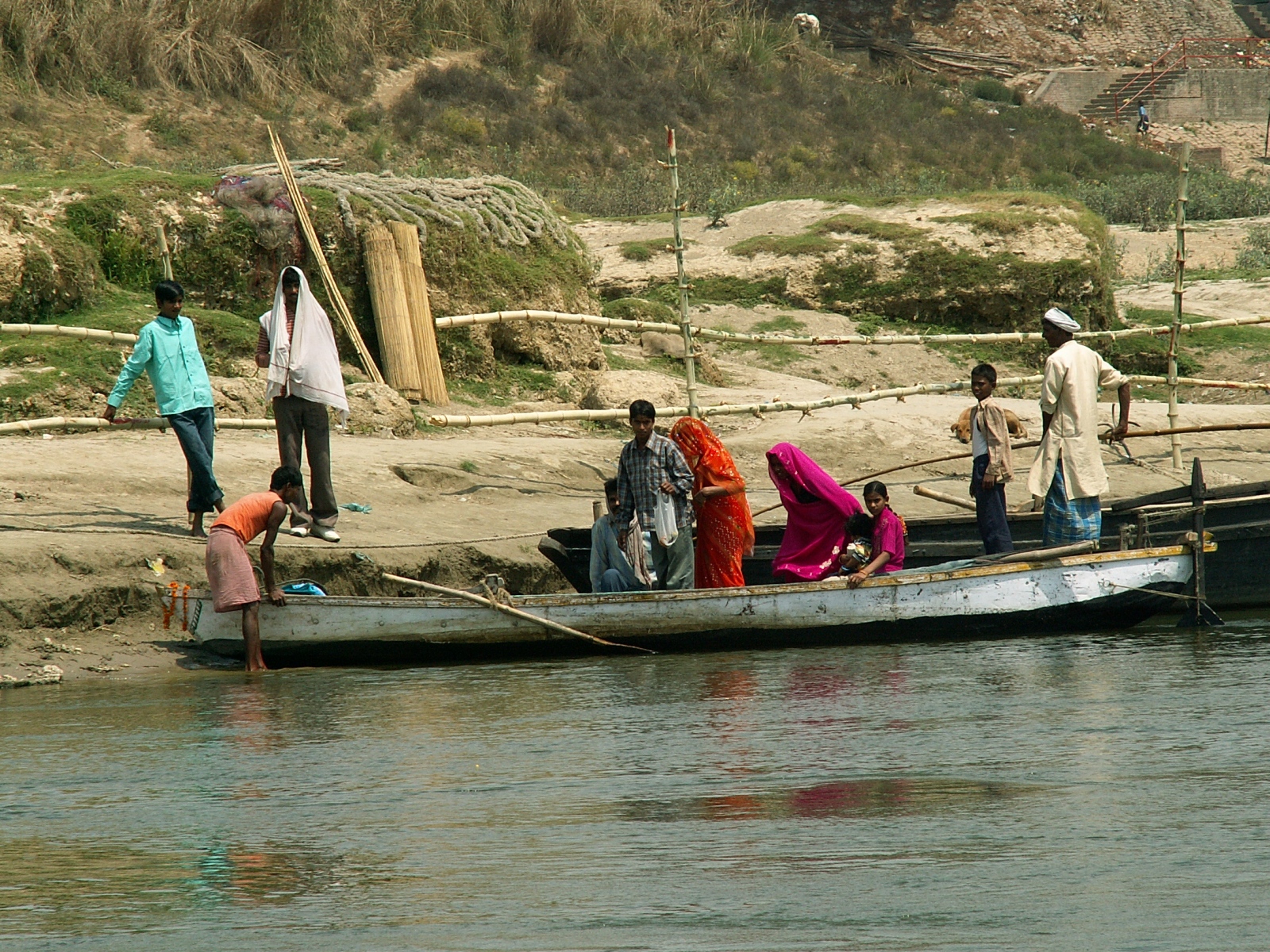 Near Varanasi - Ganges River