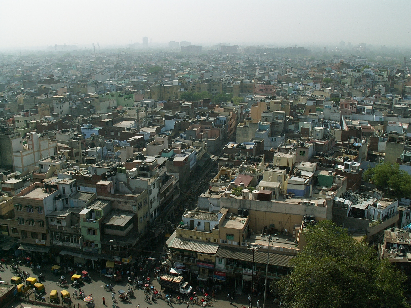 Delhi from Jama Masjid