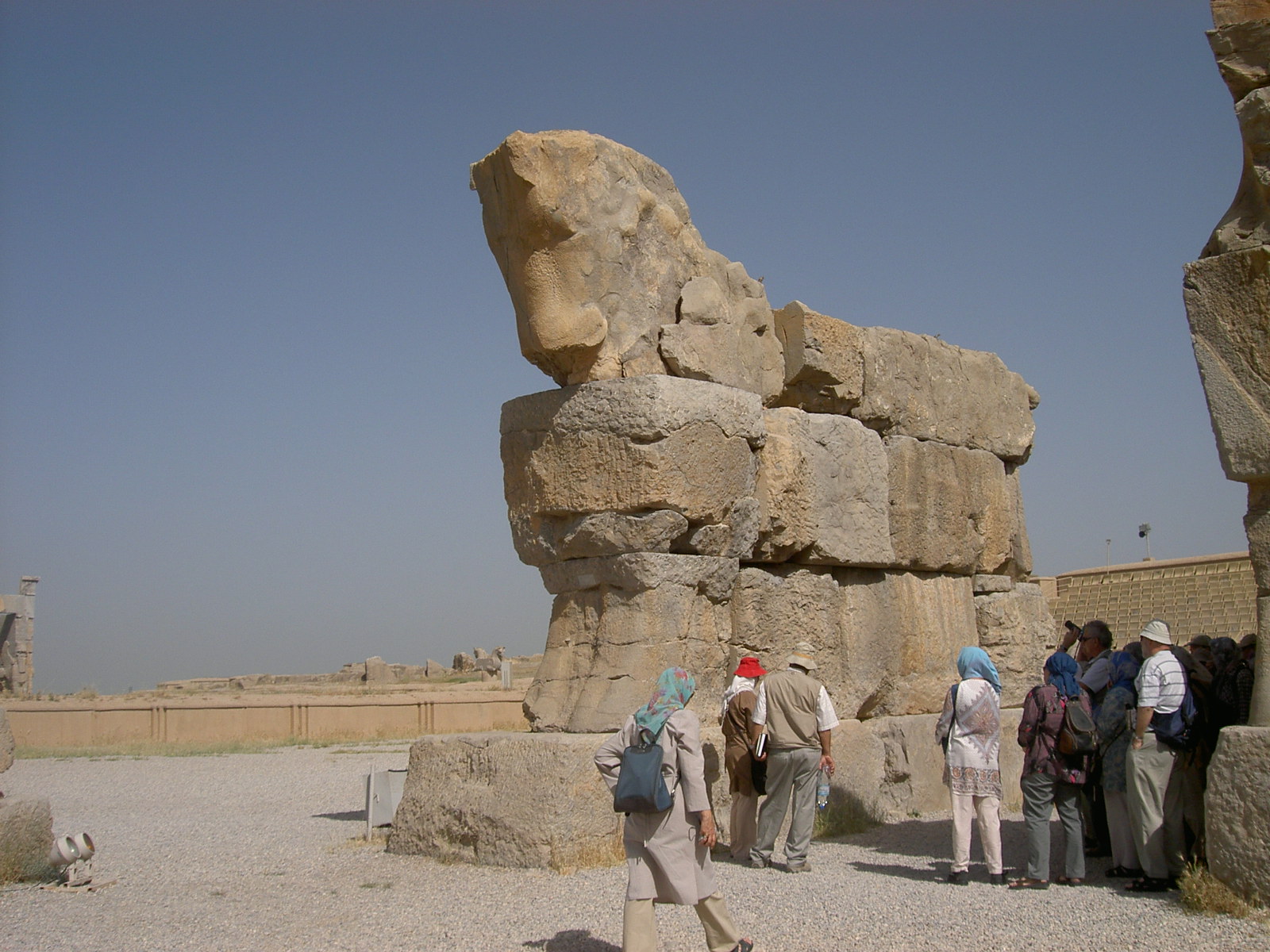 Persepolis - Uncompleted statue
