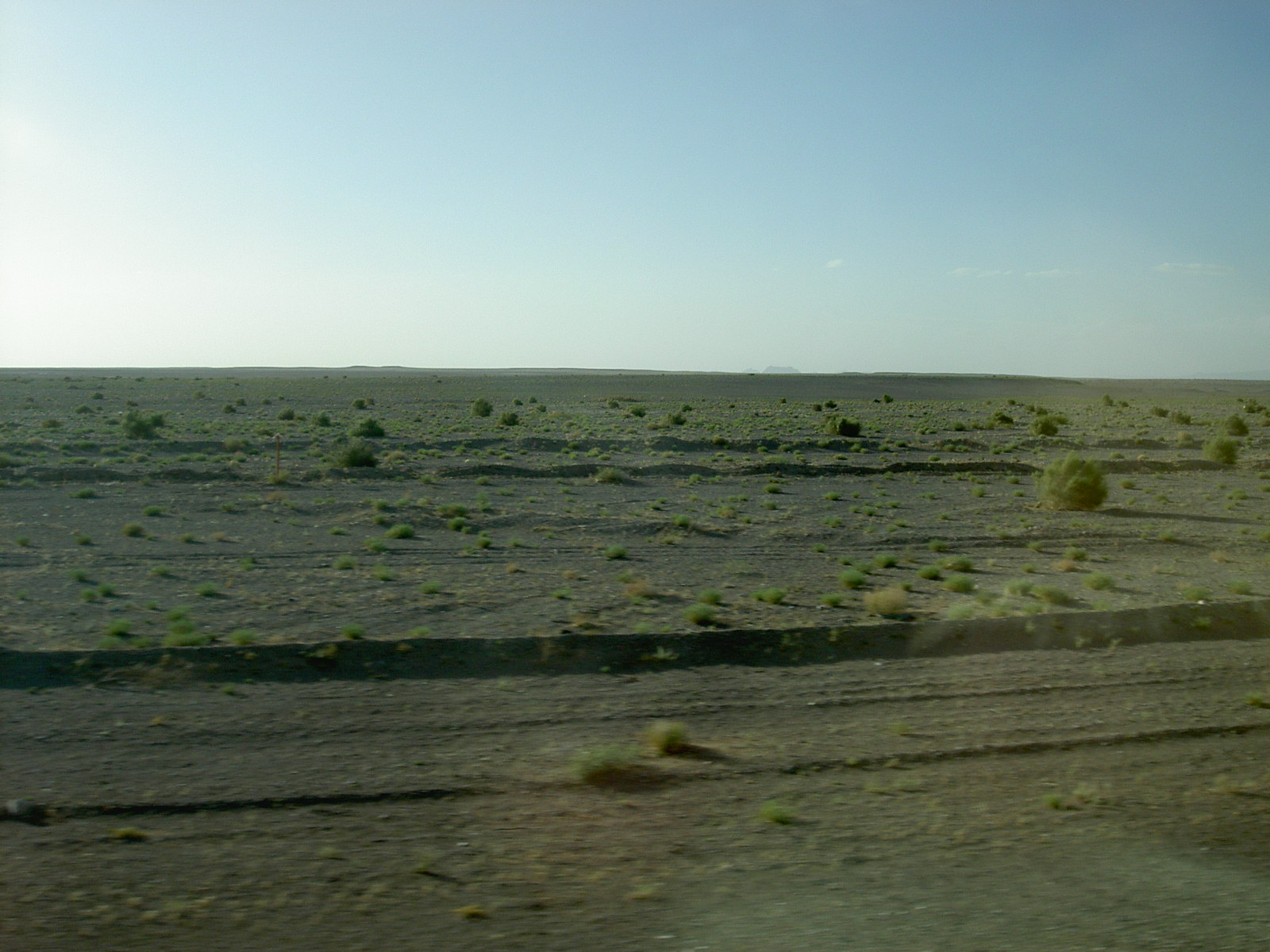 Near Yazd - Salt desert