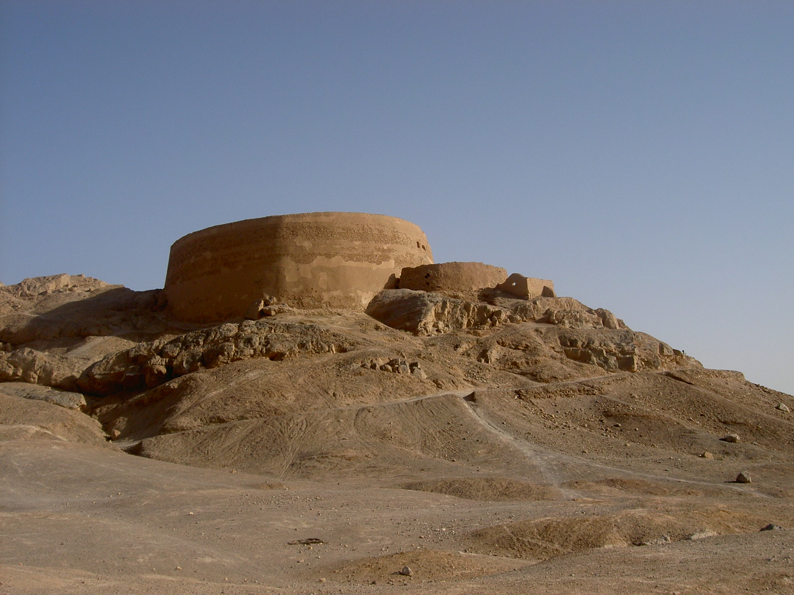 Yazd - Towers of silence - Woman tower