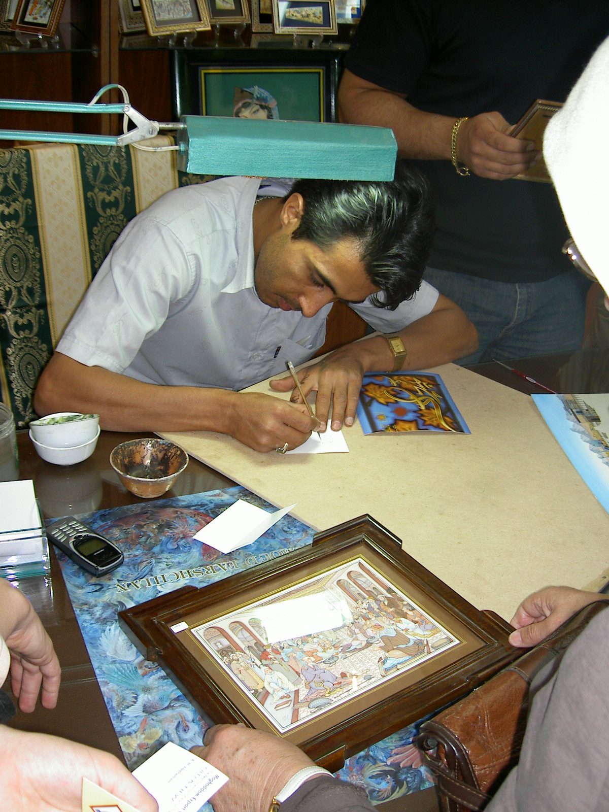 Esfahan - Making a typical miniature