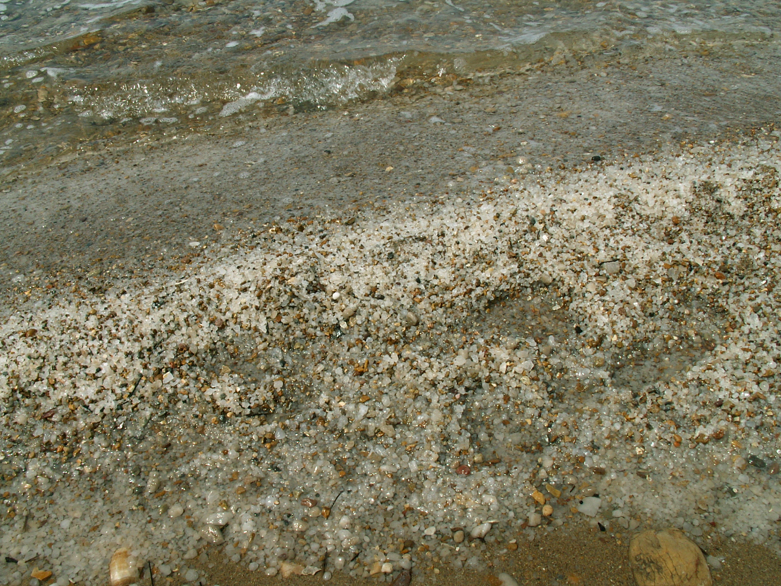Dead sea - Salt crystals