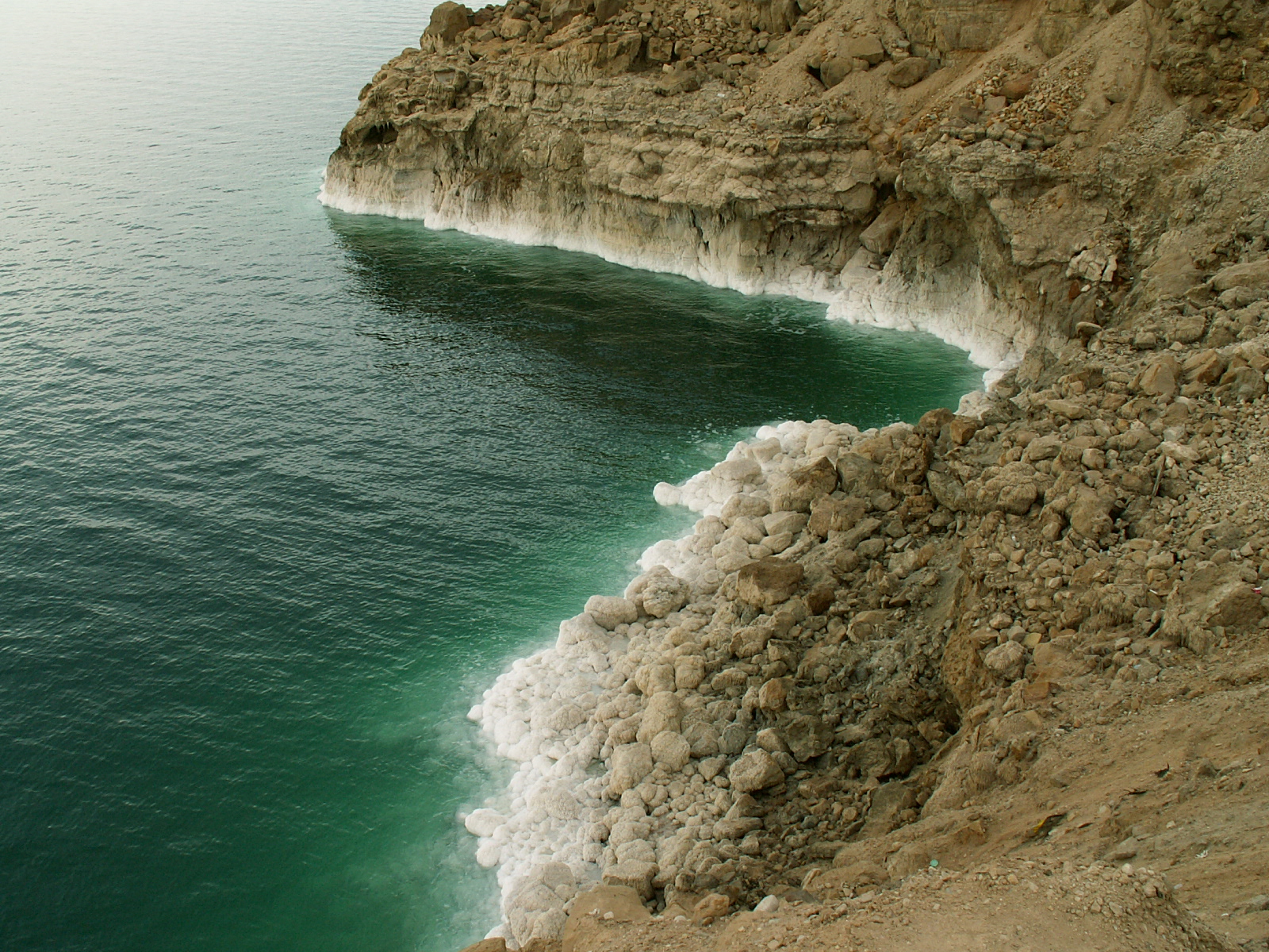 Dead sea - Salt crystals