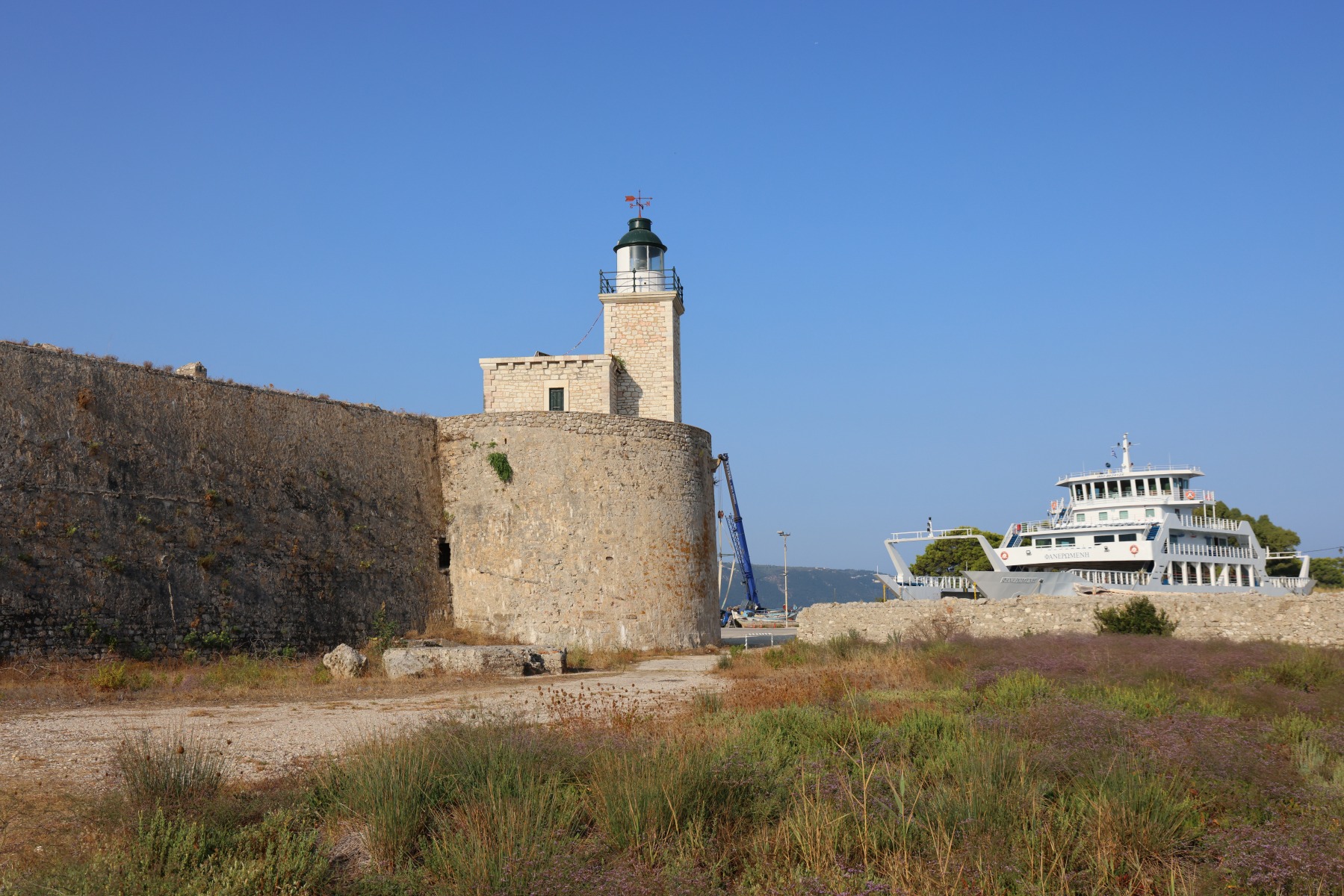 Agia Mavra Fortress - Lighthouse