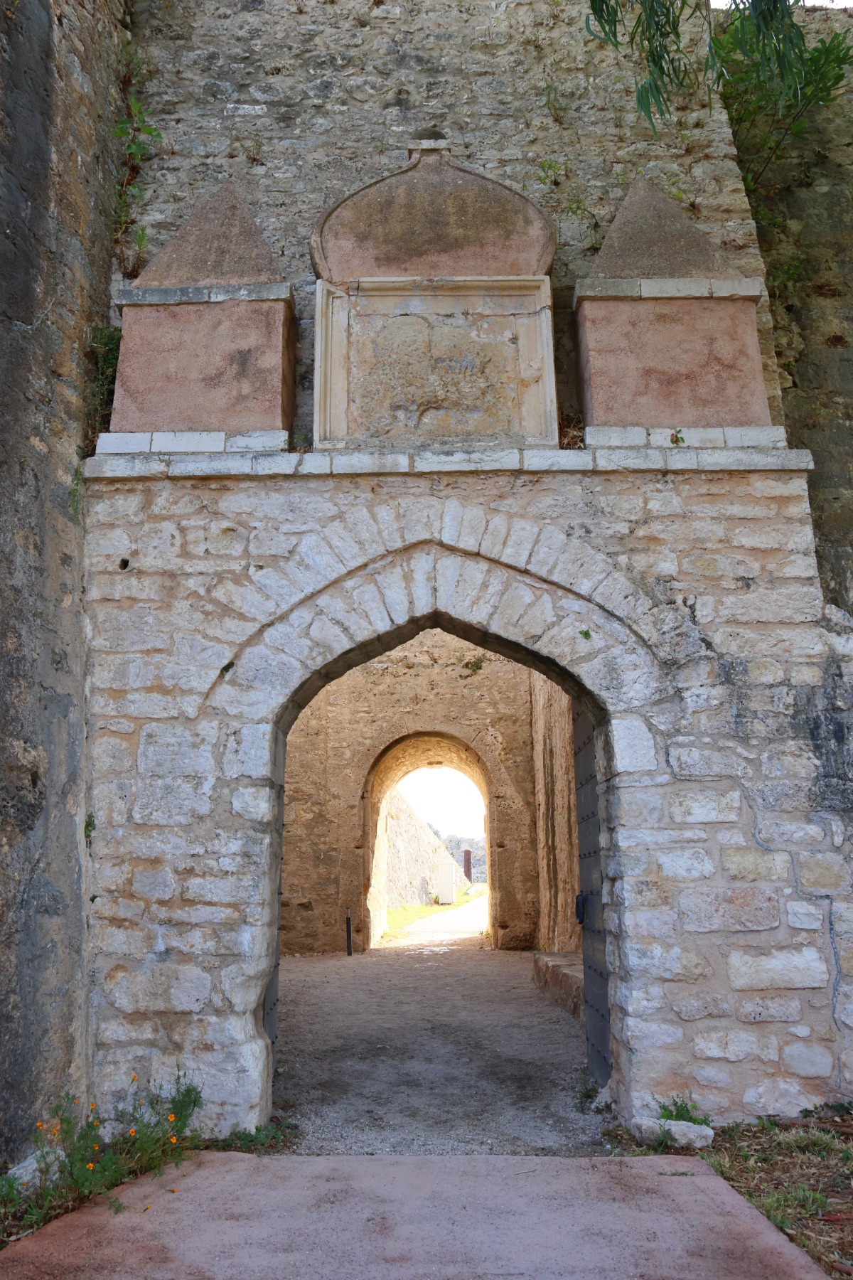 Agia Mavra Fortress - Entrance