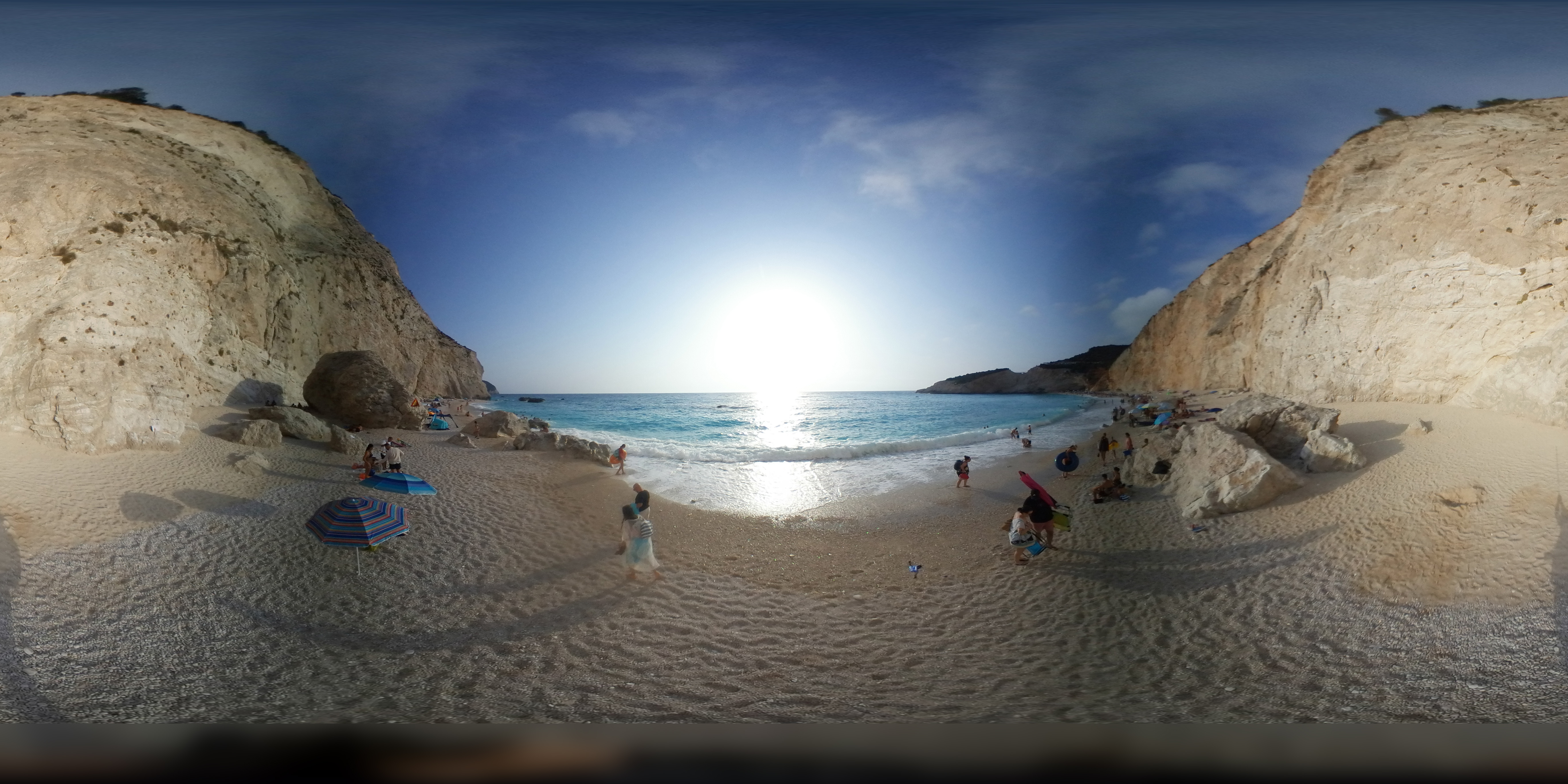 Porto Katsiki beach - 360 panorama