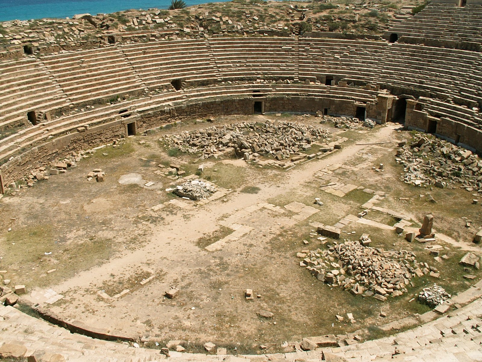 Leptis Magna - Amphitheatre