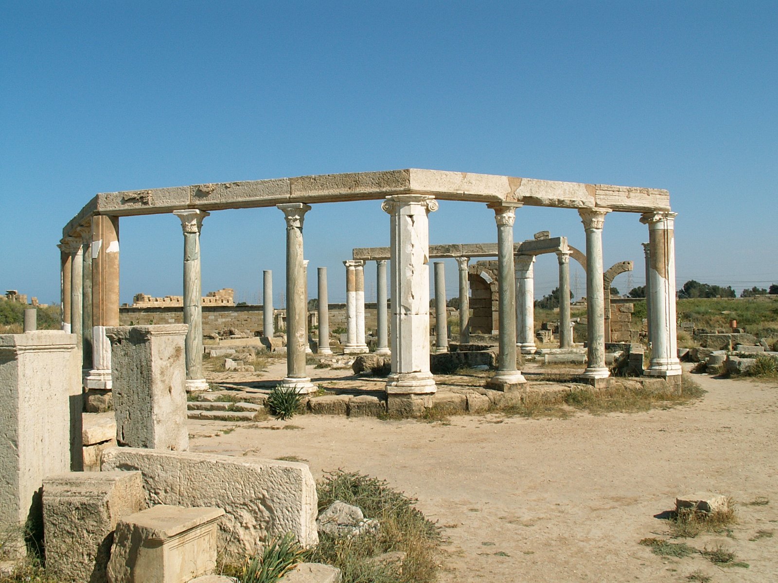 Leptis Magna - Market