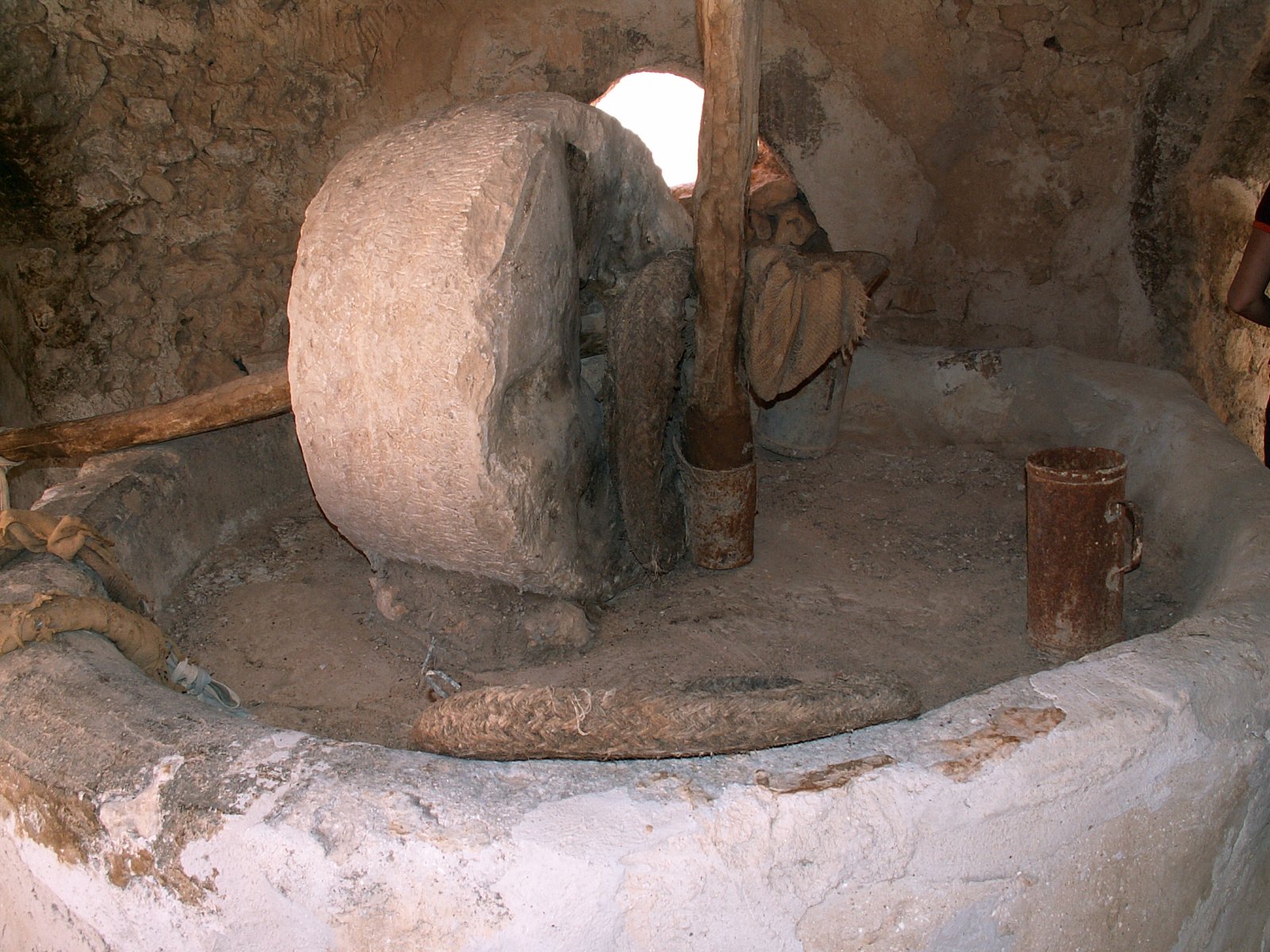 Nalut - Old town - Olive oil press