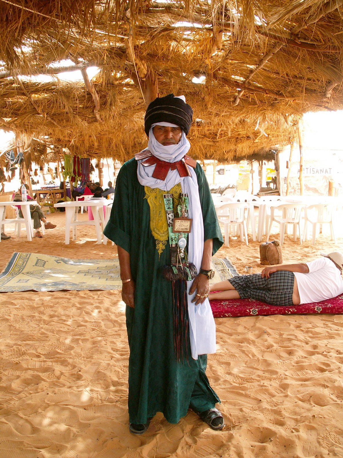 Ubari Lakes - Gebraoun - Tuareg Sheikh