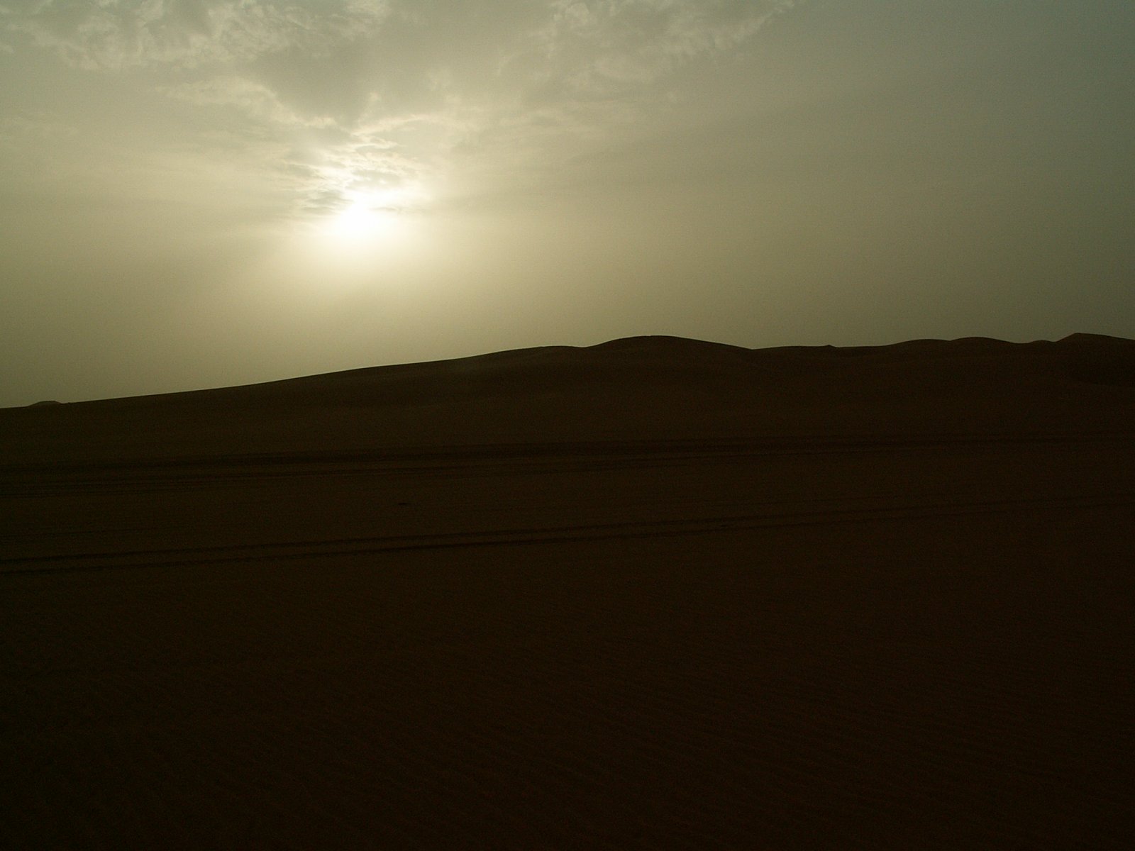 Ramlat Assayef - Sand dunes - Sunset