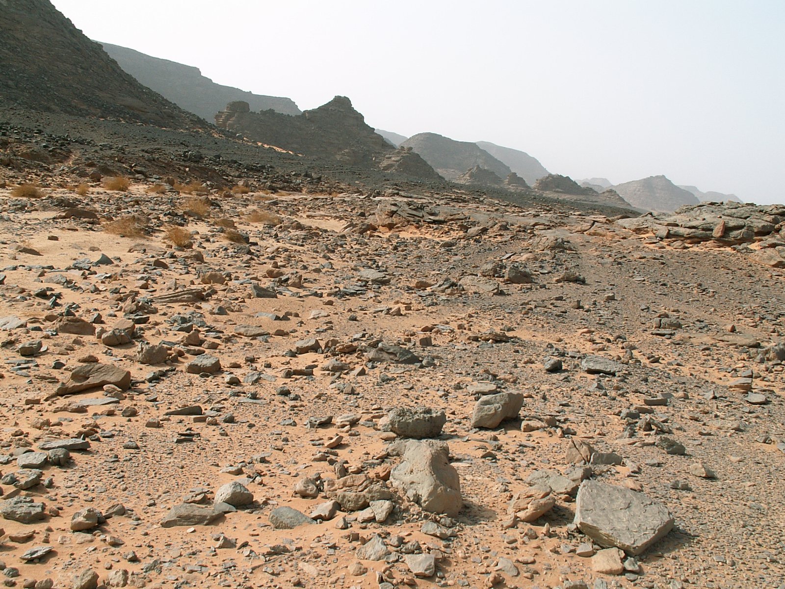 Jebel Acacus - Black desert