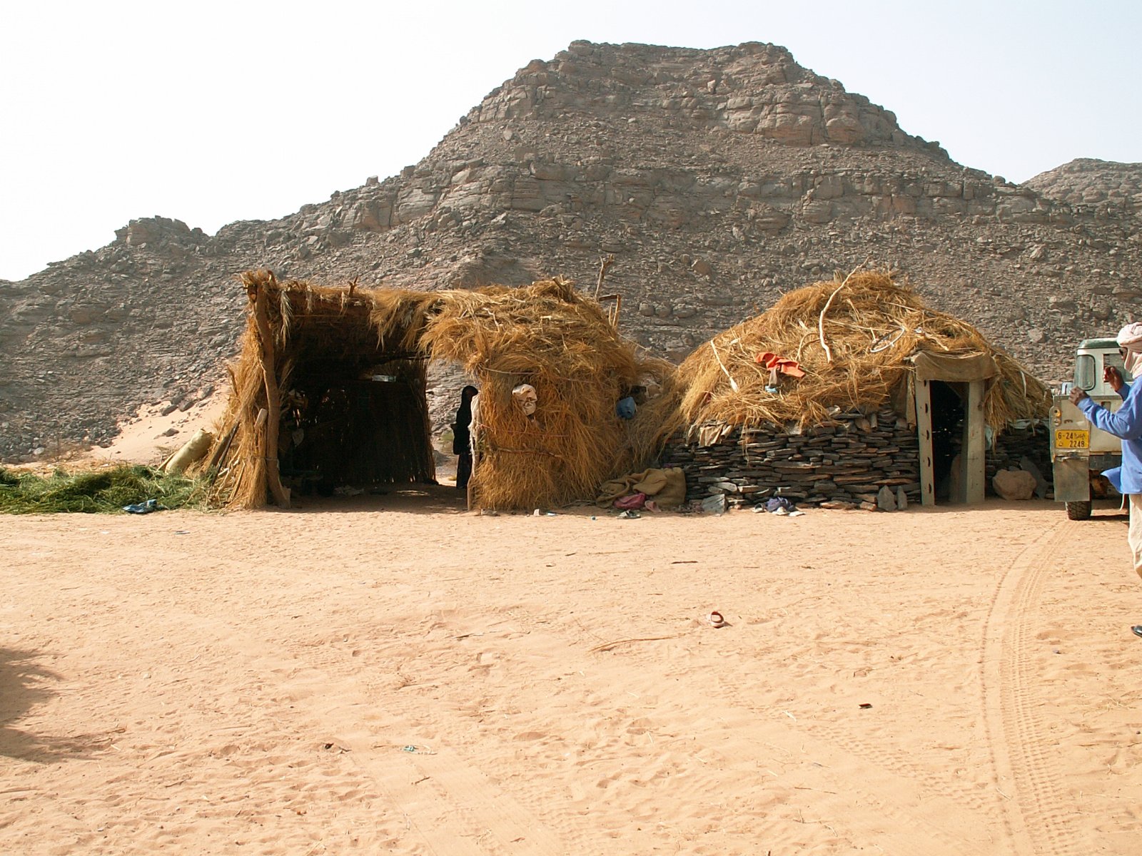 Jebel Acacus - Tuareg houses